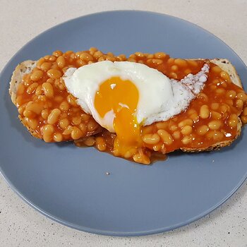 Beans & Egg on Toast