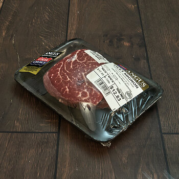 Packaged Filet Mignon Steak