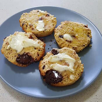 Homemade Chocolate Chip Scones