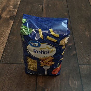 Packaged Rotini Pasta