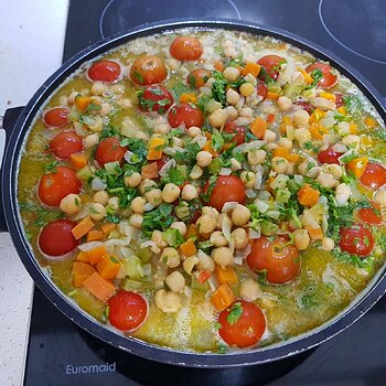 Chickpea Pistou