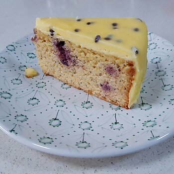 Passionfruit Polenta Cake