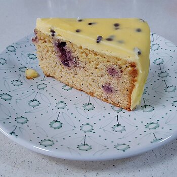 Passionfruit Polenta Cake