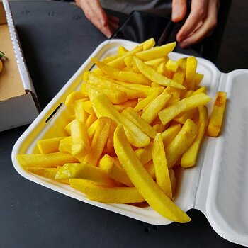 A small portion of chips