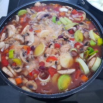 Veg & bean stew