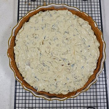 Vegan Wild Mushroom Quiche