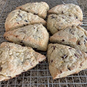 Orange & Cranberry Scones