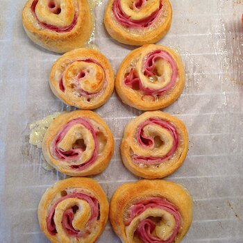 Ham & Cheese Pinwheels