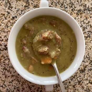 Instant Pot® Spilt Pea and Ham Hock Soup (round 2)