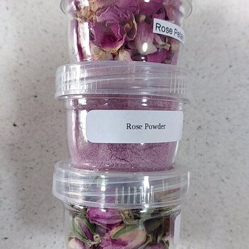 Rose Petals, Rose Petal Powder & Dried Rose Buds