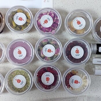 The 13 Sample containers