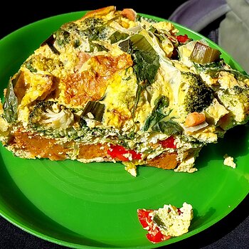 Picnic frittata