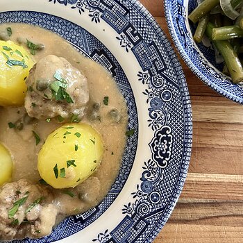 Königsberg-style Meatballs