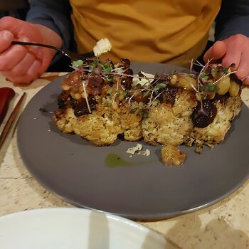 ZA’ATAR ROASTED CAULIFLOWER