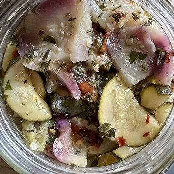 Eggplant Escabeche