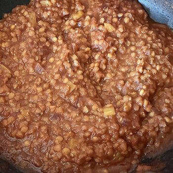 Lentil sloppy joes