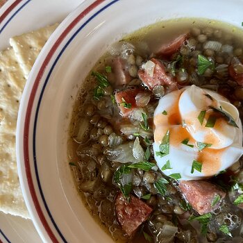 Lentil and Sausage Soup