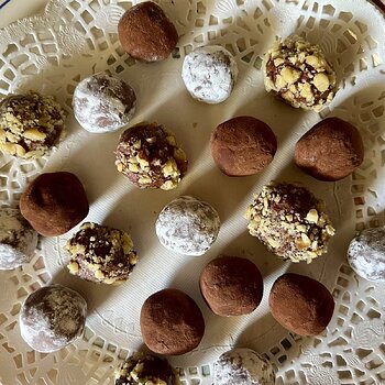 Cream Cheese Chocolate Truffles