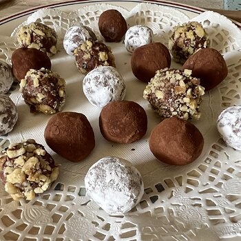 Cream Cheese Chocolate Truffles