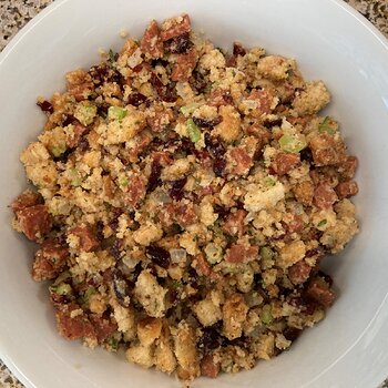 Stuffing Casserole Ala Grandma Eva