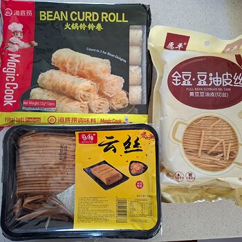 Various soybean products