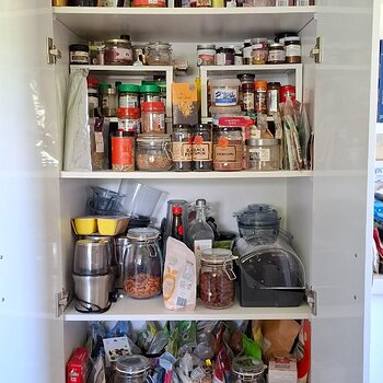 Main supplies cupboard
