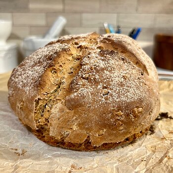 Mixed Seed Irish Soda Bread - Side