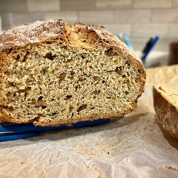 Mixed Seed Irish Soda Bread - Crumb