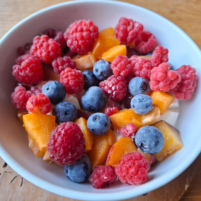 Fruit and Yoghurt