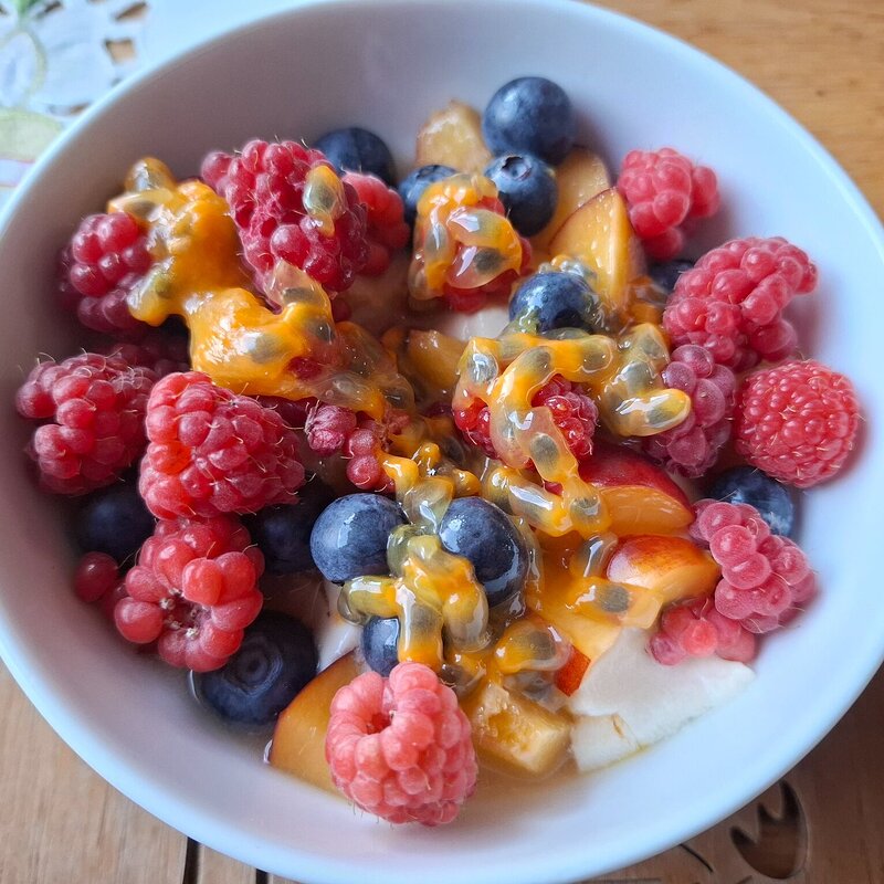 Fruit and Yoghurt