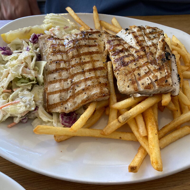 Media 'Grilled mahi mahi with fries' in album 'SoCalZone10’s food'