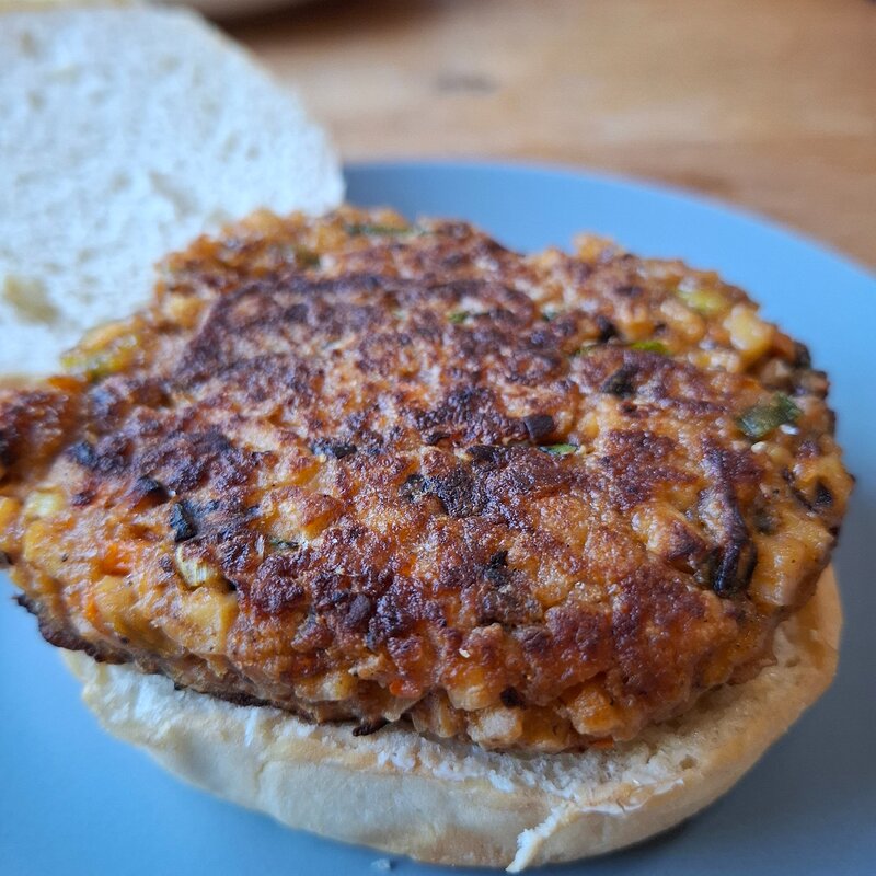 Tofu & Mushroom Burger