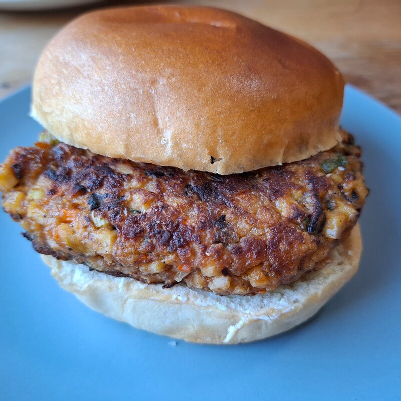 Tofu & Mushroom Burger