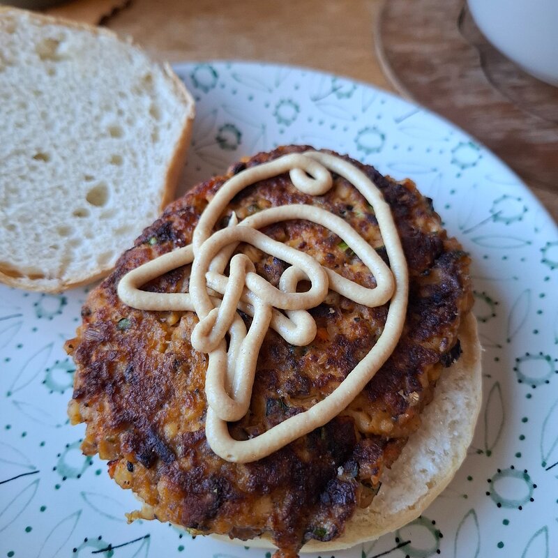 Tofu & Mushroom Burger