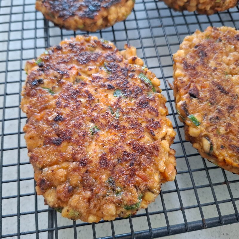 Tofu & Mushroom Burger