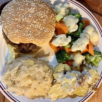 Bratwurst Burger