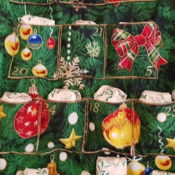 My Home-made Advent calendar close up (2)