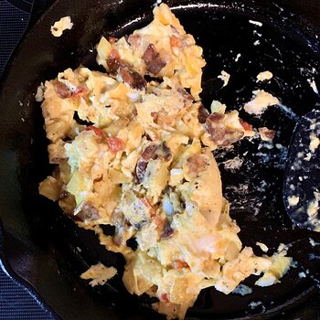 Scrambled Eggs For Burritos