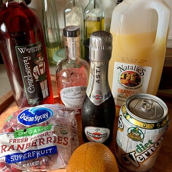 Making Christmas Punch