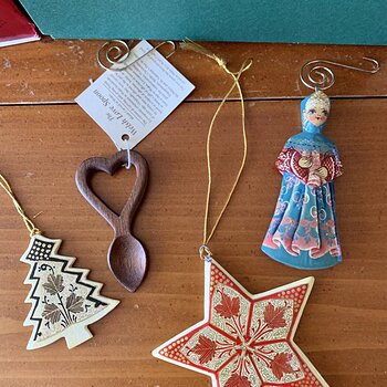 More Wooden Ornaments