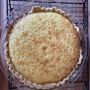 Buttermilk-Coconut Pie