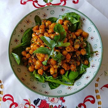 Media 'Chickpea Salad' in album 'SNSSO's 'Christmas Food' 2019'