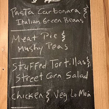 This Week's Menu