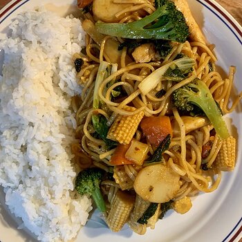 Chicken & Vegetable Lo Mein