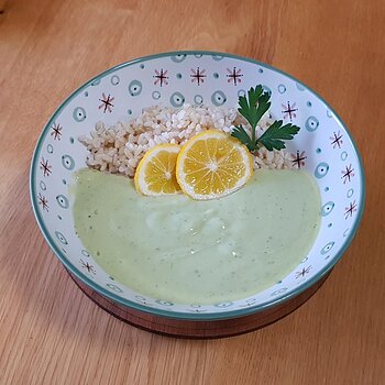 Avocado and Coconut Soup, v3