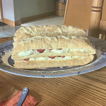 Strawberries-And-Cream Napoleons