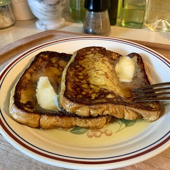 French Toast Plated