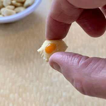 Oyster Cracker And Hot Sauce...Soooo Cincinnati