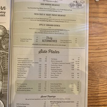 Cracker Barrel Menu 7