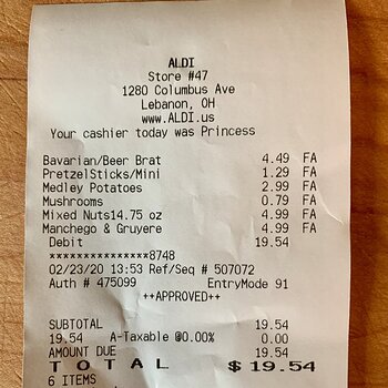 The Receipt